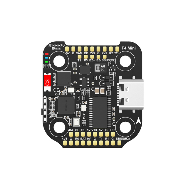 F405 Mini Stack Flight Controller FC BLS 35A V2 3-6S 20x20 4-in-1 ESC Dual BECs for RC FPV Racing Drone