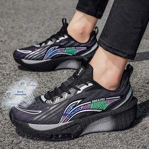 Herren-Laufschuhe mit Eigenem Logo Großhandel Niedriger MOQ Mehrere Farben OEM ODM Leichte Atmungsaktive Outdoor-Sportschuhe Lieferant - Product Image 6