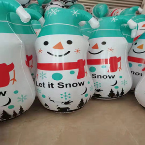Giá Rẻ Giá <span class=keywords><strong>Inflatable</strong></span> Tumbler đồ chơi và tùy chỉnh <span class=keywords><strong>Inflatable</strong></span> chim cánh cụt Tumbler Snowman Tumbler cho trẻ em - Product Image 3