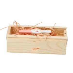 Caja de recuerdo de prueba de TaiLai, caja de anuncio de embarazo de madera sorpresa, ideas de anuncios de bebé, caja de recuerdo de bebé de madera