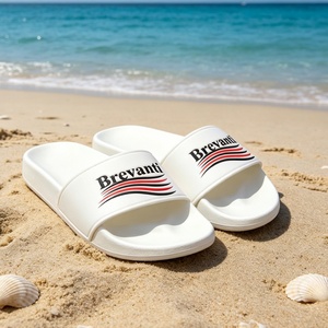 Sandales en cuir pour hommes, respirantes, chaussures d'été, sandales plates classiques, de haute qualité, décontractées, de luxe, design personnalisé, pantoufles de sport - Product Image 1