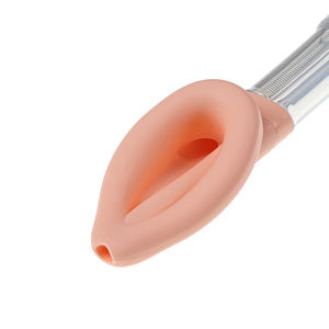 หน้ากากซิลิโคนทางเดินหายใจกล่องเสียงเสริมลูเมนสองชั้น - Product Image 5