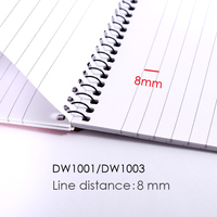 Cuaderno Foska de Buena Calidad al por Mayor, Encuadernación en Espiral, Cubierta de Papel Mate, Cuaderno de Notas con Cuadrícula, Impresión Personalizada