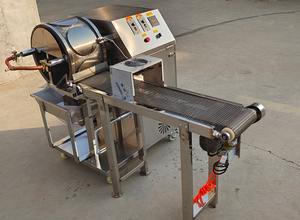 Electric Motor Heating Automatic Multifunctional Injera Yufka Pita <b>Bread</b> Chapati Tortilla Crepe <b>Making</b> <b>Machine</b> 304 Stainless - Product Image 5