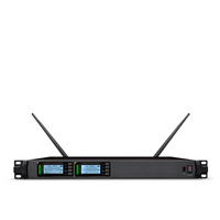 Système de microphone sans fil professionnel UHF 2 canaux STABCL ST-8002, réduction du bruit, son clair pour l'église, la conférence, la scène