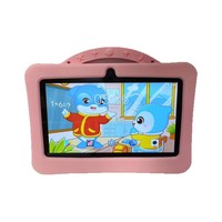 Tablet Android 13 Baru 7 inci Quad Core 16GB Penyimpanan Wi-Fi USB-C Kamera Depan Tahan Banting Layar Kapasitif untuk Anak Belajar dan Bermain Game