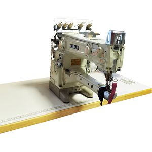 Computerized <b>Lock</b> Triple Needle Five-<b>thread</b> Interlocking High-Speed Motor Industrial Sock Tube Sewing Machine RN-1507 - Product Image 2