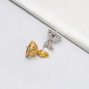 Accesorios de Joyería DIY de Europa y América, Colgante de Plata S925 con Cubierta para Perlas de 11-13 mm, 763 Charms - Product Image 3