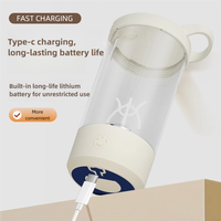 Gobelet mélangeur électrique à isolation sous vide avec recharge USB portable personnalisé, design moderne, pour café et poudre de protéines