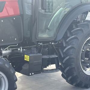 Tracteur robuste 75 CV pour le marché polonais, livraison rapide en <span class=keywords><strong>15</strong></span> <span class=keywords><strong>jours</strong></span>, couleur personnalisée, pneus larges, transmission 8+8, chargeur frontal prêt à l'emploi - Product Image 4