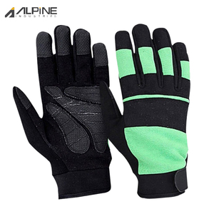 Guantes mecánicos de trabajo de cuero de alta calidad/Guantes de montaje de trabajo/Guantes DE SEGURIDAD DE CUERO Guantes mecánicos - Product Image 4