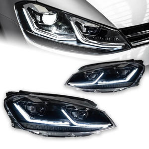2 Piezas AlyntriX Nuevos Faros LED para Golf 6 2009-2012, DRL HID Bi-Xenón, Retrofit/Actualización, 12V, Accesorios para <span class=keywords><strong>Auto</strong></span> - Product Image 1