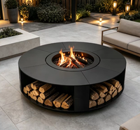 Barbecue à gaz moderne en acier inoxydable avec bouton de commande de protection haute pression, facilement assemblable, prêt pour les fêtes