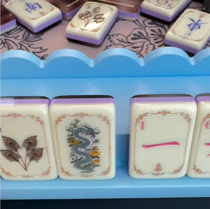 Nuevas fichas <span class=keywords><strong>de</strong></span> Mahjong <span class=keywords><strong>de</strong></span> lujo <span class=keywords><strong>de</strong></span> <span class=keywords><strong>la</strong></span> serie Joy <span class=keywords><strong>de</strong></span> Woodlands Society, con diseño <span class=keywords><strong>de</strong></span> caparazón <span class=keywords><strong>de</strong></span> tortuga, <span class=keywords><strong>de</strong></span> acrílico americano <span class=keywords><strong>de</strong></span> una sola capa, 160 fichas. - Product Image 3