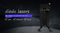 Nouvelle arrivée 2026, machine d'épilation au laser à diode 1800w