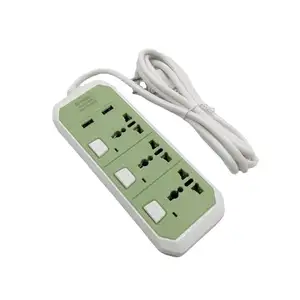 Power Strip prise encastrable Fan Waterproof Bulb Cover Touch Switches Timer Camera Table Plugs Coswall 18 W Type C Wall Sockets