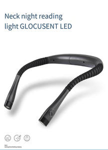 Ayarlanabilir parlaklık şarj edilebilir LED masa lambası Modern kitap işık bükülebilir boyun 3 renkler LED boyun okuma işık okuma odası - Product Image 5