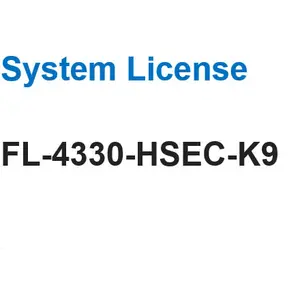 Nouvelle licence de clé de licence de système FL-4330-HSEC-K9 fl-4330-hsec-k9 OEM