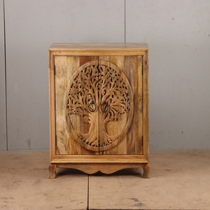 High End Wooden Bedside Table with Multi Storage Drawer Configuration Bedroom Furniture for Luxury Interior Projects - Product Image 4