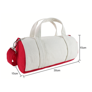 Bolsa de Lona Personalizada con Logotipo, Unisex, de un Solo Hombro, con Asa Suave, Cierre de Cremallera, Impermeable, 30L, Moderna, para Gimnasio, Baile y Viajes - Product Image 5