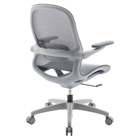 Chaise ergonomique en maille de luxe pour bureau à domicile Chaise de travail tournante moderne pour PDG exécutif avec fonction de levage et roues