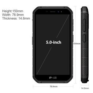 โทรศัพท์มือถือ <span class=keywords><strong>Ulefone</strong></span> <span class=keywords><strong>Armor</strong></span> <span class=keywords><strong>X7</strong></span> รุ่นทนทาน ปลดล็อคแล้ว ระบบปฏิบัติการ Android 10 สมาร์ทโฟน แบตเตอรี่ 4000mAh หน่วยความจำ 2GB+16GB กันน้ำ รองรับ 4G - Product Image 3