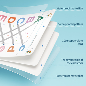 Sách phát triển não có thể tái sử dụng cho trẻ em tăng cường phối hợp não trái và phải thực hành viết đầu tiên - Product Image 2