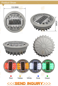 กลางแจ้งใต้ดินพลังงานแสงอาทิตย์ Driveway ทางเท้าเครื่องหมาย MS127ถนนพลังงานแสงอาทิตย์สตั๊ดไฟ - Product Image 4