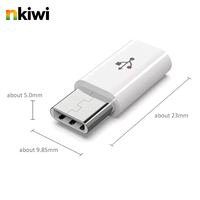 Pabrik NKIWI Grosir Adaptor USB-C ke OTG Konverter Catu Daya dengan Perlindungan Sirkuit Pendek untuk Komputer dan Ponsel