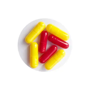 Capsule di gelatina dura vuota farmaceutica taglia 2 per medicina in polvere