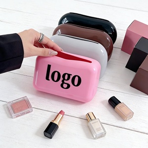 Bolsa de Almacenamiento de Cosméticos de Silicona Ecológica, Impermeable, con Logotipo Personalizado, Portátil, para Viajes, Regalos Promocionales Empresariales, Venta al Por Mayor - Product Image 1