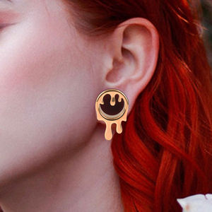 Evorte موضة 316L صلب مقاوم للصدأ سدادة أذن نجمة أنفاق ثقب أقراط مقاييس جسم موسع مجوهرات للنساء نقالات أذن - Product Image 5