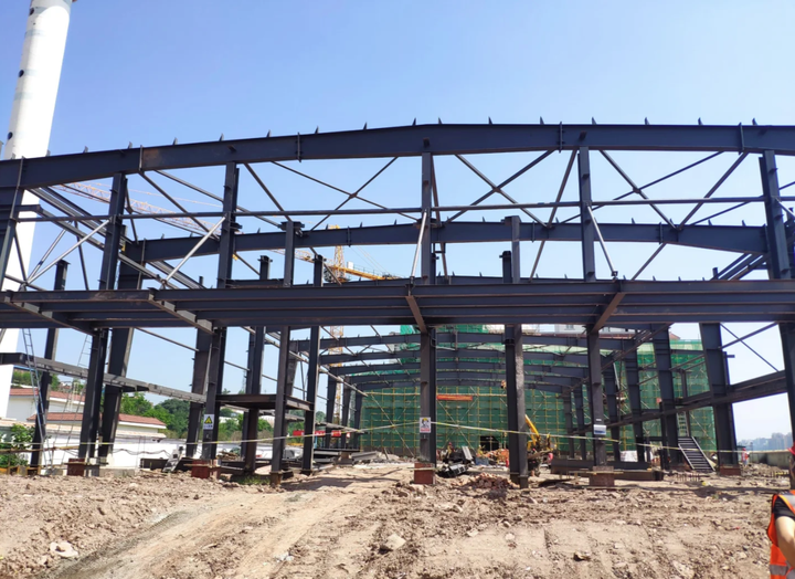 Modern Design Light Steel Structure Frame Shed Economical Prefab ...