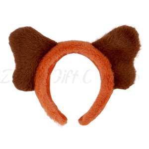 Мягкая плюшевая игрушка-комфортер Zaves 23 см: милый панда/белка, с сетчатой подкладкой, аксессуар для волос, индивидуальный дизайн, унисекс - Product Image 1