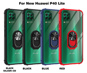 Étui <span class=keywords><strong>de</strong></span> <span class=keywords><strong>téléphone</strong></span> Tschick pour <span class=keywords><strong>Huawei</strong></span> Honor P20 P30 P40 Pro Lite <span class=keywords><strong>P</strong></span> <span class=keywords><strong>Smart</strong></span> Y9S Y7P Y5P voiture magnétique anneau <span class=keywords><strong>de</strong></span> doigt support armure couverture arrière - Product Image 2