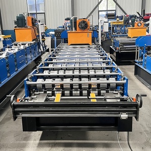 남수단 인기 고효율 868 타일 지붕판 롤 성형기 - Product Image 4