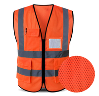 Échantillon gratuit Réponse 1 min Vente annuelle 8 millions 26 ans d'usine CE ANSI EN 471 CLASSE 2 Gilet de sécurité réfléchissant en maille Vi Vêtements de travail pour hommes