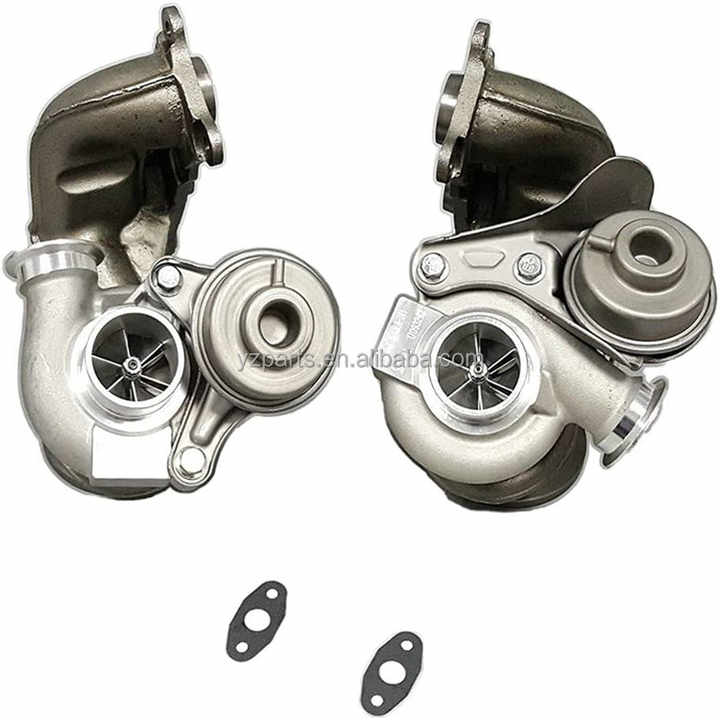 Upgraded V3 TD04-19T Billet Twin Turbo Kit For BMW 335i N54 3.0L – Includes Inlet & Outlet Pipes