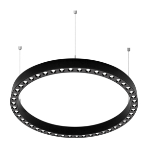 Lampada a Sospensione LED Circolare 100W, Profilo in <span class=keywords><strong>Alluminio</strong></span>, Angolo di Illuminazione 120°, Dimmerabile, Garanzia 3 Anni, Luce Bianca - Product Image 6