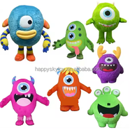 Colorido inflable Monster Inc. Disfraces de mascota hecho a medida Eye Monster Inflatables Publicidad Eventos Alquiler