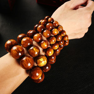 ลูกปัดเรซินแฟชั่นขนาดใหญ่สำหรับผู้ชาย10-20มม. สร้อยข้อมือลูกปัดสำหรับคนที่นับถือศาสนาพุทธเครื่องประดับสร้อยข้อมือลูกปัด - Product Image 3