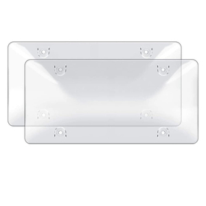 Xe nhựa Giấy phép số tấm khung xe rõ ràng tấm giấy phép bao gồm số khung bao USA chất lượng cao Số tấm bìa - Product Image 5