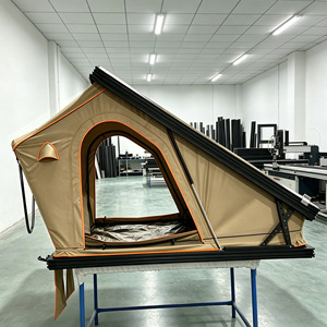 Carpa de Techo para Auto, Apertura Hidráulica Rápida, Tipo Trigonal en V, Carcasa Rígida, Doble Capa, Tela Oxford Impermeable, Tres Estaciones, Una Habitación - Product Image 2