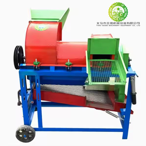 Desgranadora de Maíz Eléctrica Pequeña para el Hogar, Totalmente Automática, de Doble Tambor, con Motor y Componentes Principales - Product Image 2