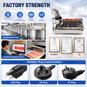 Macchina Automatica Mini per Ciambelle a Fila Singola, Friggitrice per Ciambelle, Produttore Automatico di Ciambelle OEM per Ristoranti e Panifici - Product Image 4