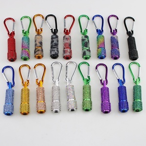 Công Suất Cao Bling Long Lanh Có Thể Sạc Lại Mini Đèn Pin Và Torch Ngoài Trời An Toàn Khẩn Cấp Xách Tay Nhỏ LED Đèn Pin Keychain - Product Image 2