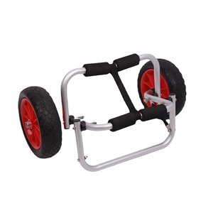 Carrito de aluminio para kayak con 2 ruedas, portátil, para transporte de canoa y tabla de paddle surf - Product Image 5