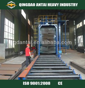 Machine de sablage à rouleaux ATHI automatique en alliage d'aluminium pour jantes, moteur 8*11kW PLC pour décapage <span class=keywords><strong>et</strong></span> grenaillage de jantes CE ISO - Product Image 5