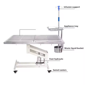 Mesa médica eléctrica para el cuidado <span class=keywords><strong>de</strong></span> mascotas, mesa <span class=keywords><strong>de</strong></span> peluquería para perros con luz LED, mesa <span class=keywords><strong>de</strong></span> aseo veterinario - Product Image 3