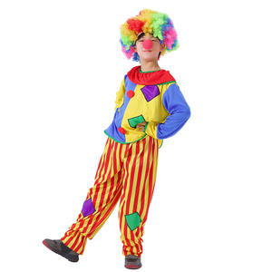 BAIGE <span class=keywords><strong>cirque</strong></span> Clown Cosplay Costume pour enfants Halloween fête magicien scène spectacle vêtements Clown combinaison pour garçons - Product Image 3